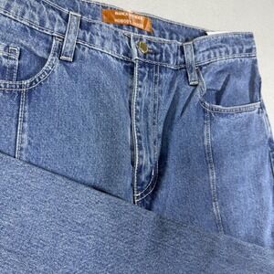 Bianca Spender x Nobody Denim Svelte Jean Blue High Rise Straight Front Seam 32